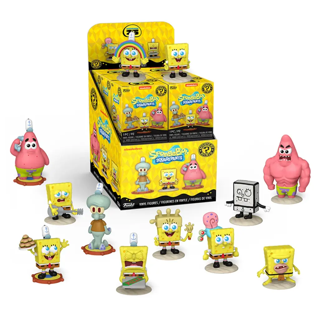 Фігурка Funko Pop сюрприз Mystery Minis – Губка Боб (76102) - фото 4