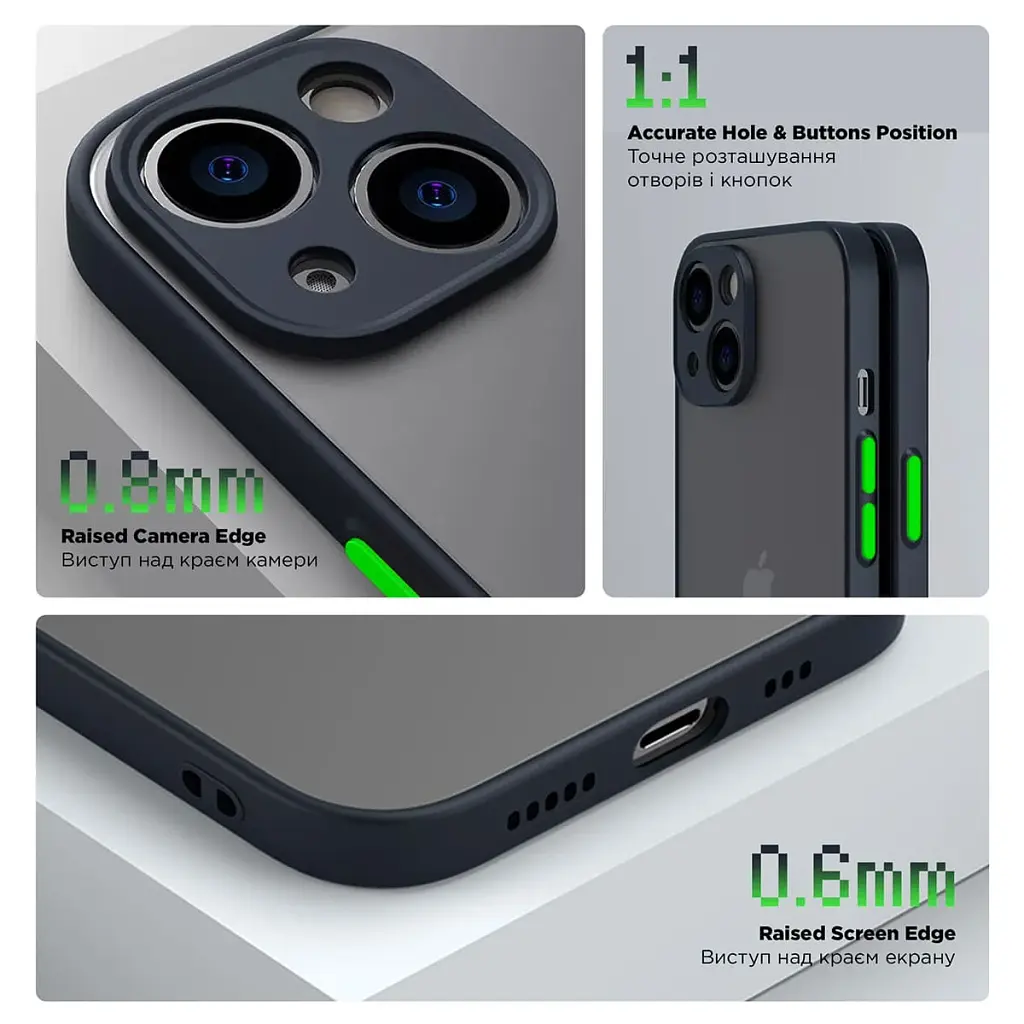 Чохол ArmorStandart Frosted Matte для Samsung A15 4G (A155) / A15 5G Navy Blue - фото 3