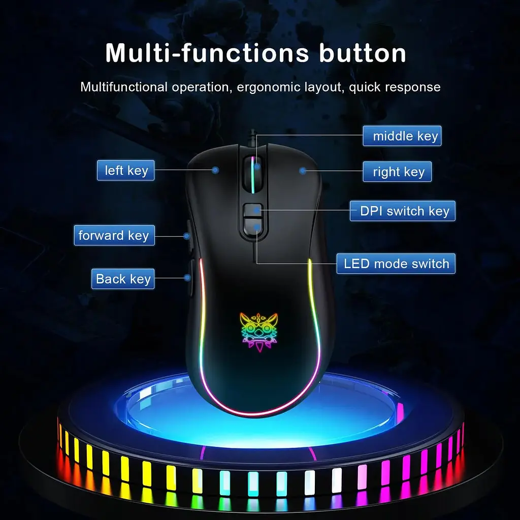 Мышь ONIKUMA Gaming CW907 RGB - фото 5