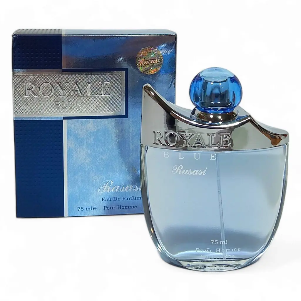 Парфумована чоловіча вода Rasasi Royale Blue pour homme 75 мл (361546354617) - фото 7