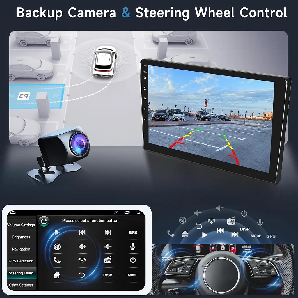 Android магнітола 9" для Renault Logan II / Sandero з GPS - фото 4