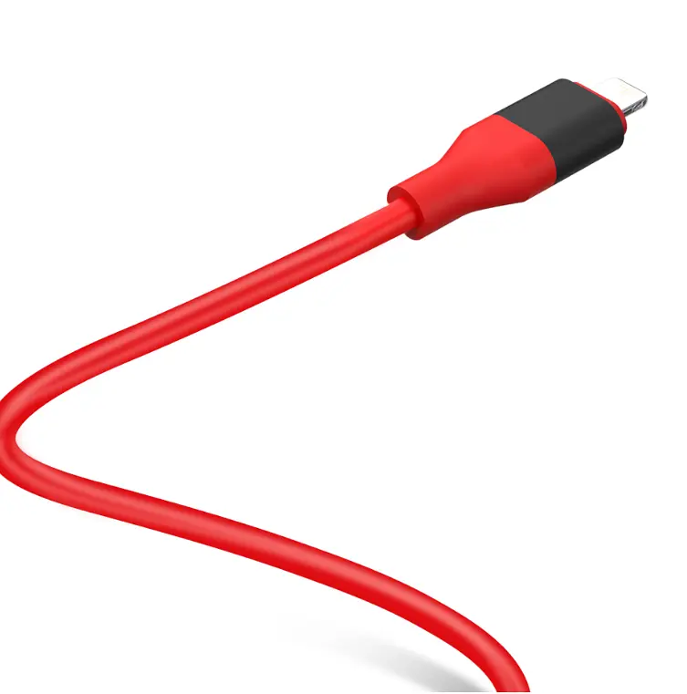 HDMI-перехідник XO GB006 cable 1.8M Lightning to HDMI 2K Червоний - фото 2