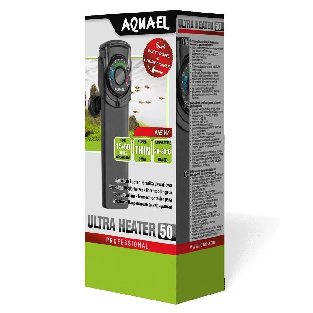 Обогреватель Aquael Ultra Heater 50 для аквариума 15-50 л - фото 3