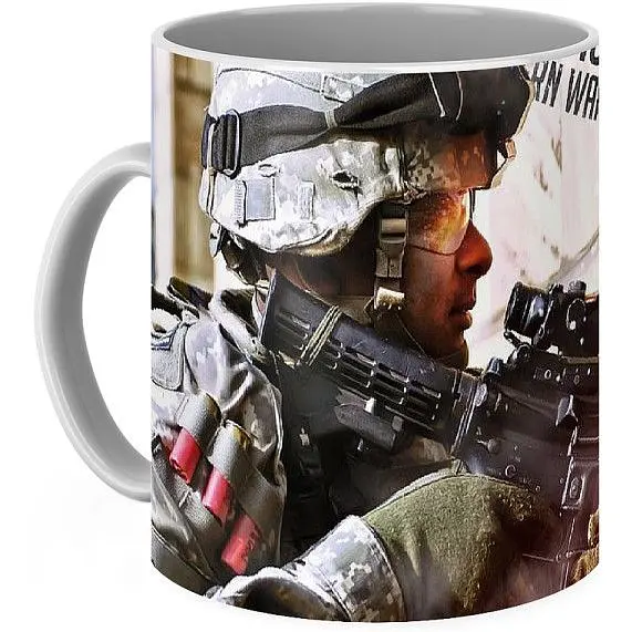 Кухоль GeekLand Call of Duty Поклик Борг modern warfare 2 CD 02.09 330 мл білий - фото 3