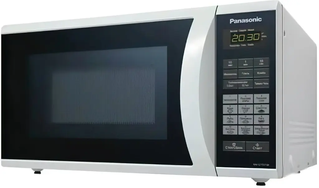 Мікрохвильова піч Panasonic 23л 800Вт дисплей білий - фото 2