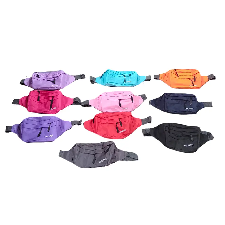 Сумка бананка, 36x17x8 см, 4 відділення, застібка-блискавка, MK5501 (В асортименті) - фото 3