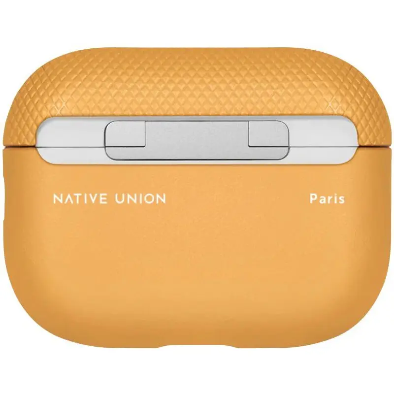 Чехол Native Union (RE) Classic Case Kraft для AirPods Pro 2nd Gen песочный (APPRO2-LTHR-KFT) - фото 3