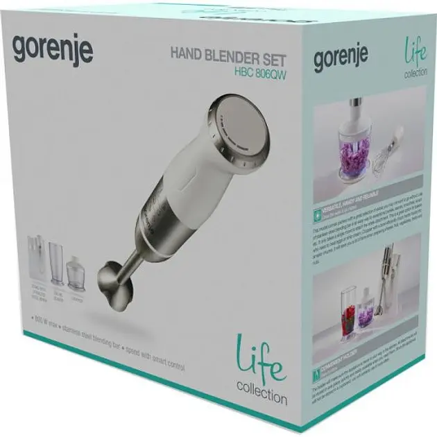 Блендер Gorenje HBC 806 QW  (735656) - фото 3