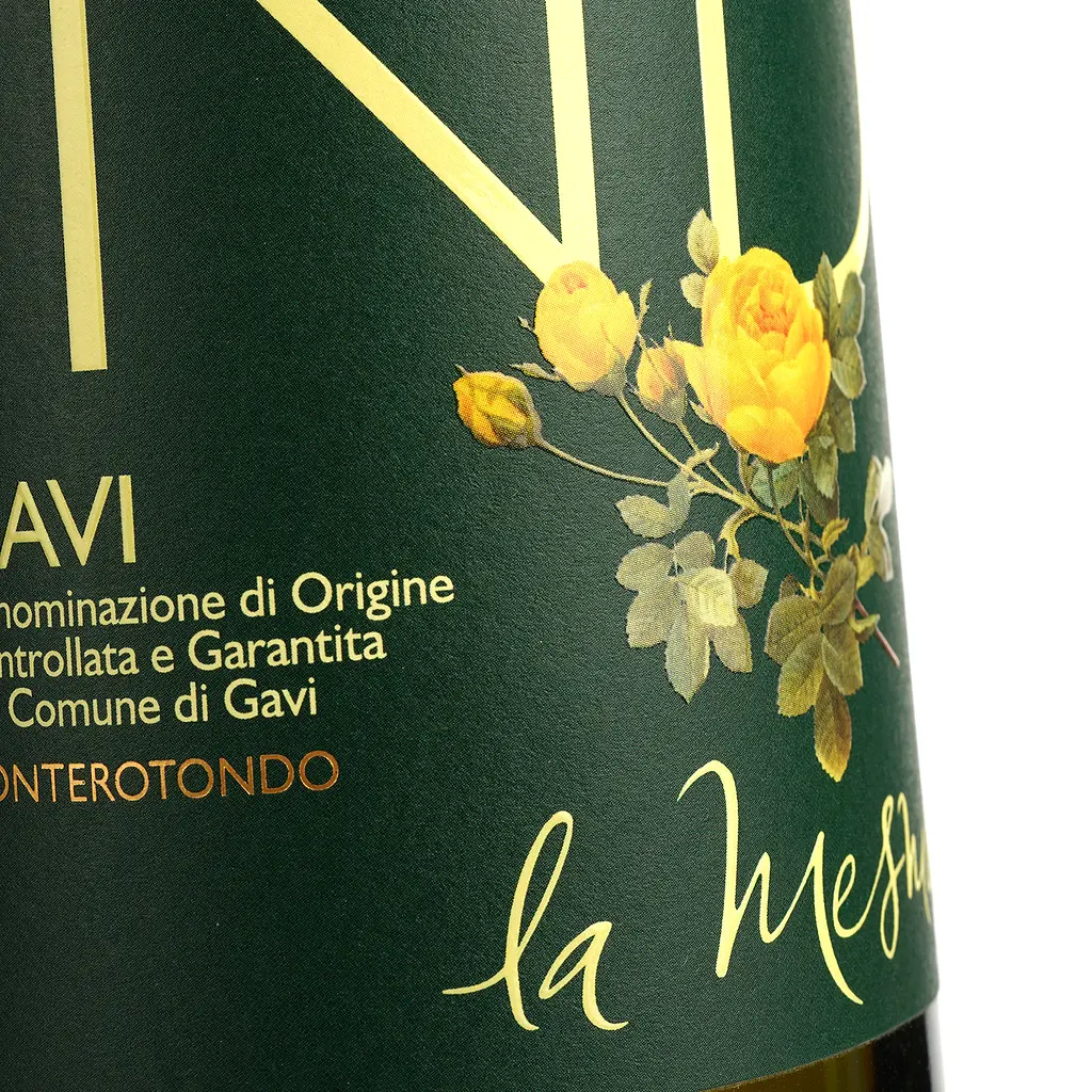 Вино La Mesma Indi Gavi del Comune di Gavi DOCG Organic, белое, сухое, 0,75 л - фото 3