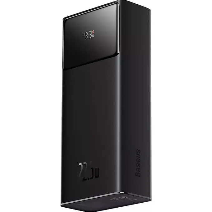 Павербанк Baseus Star Lord Display Black 20 000 mAh / 22.5 Вт (PPXJ080001) - фото 2