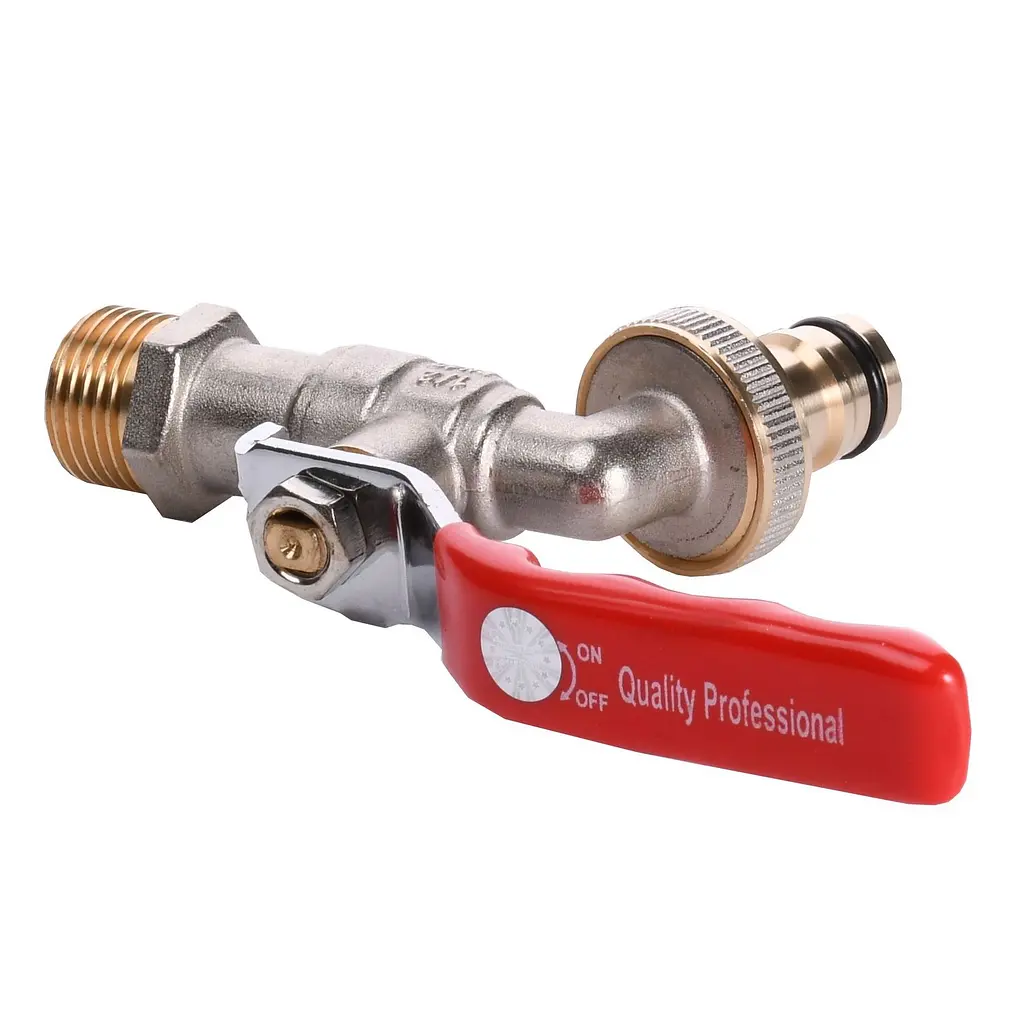 Кран кульовий для поливу Q Professional 1/2″ NV-QP155 + коннектор швидкоз'ємний - фото 4