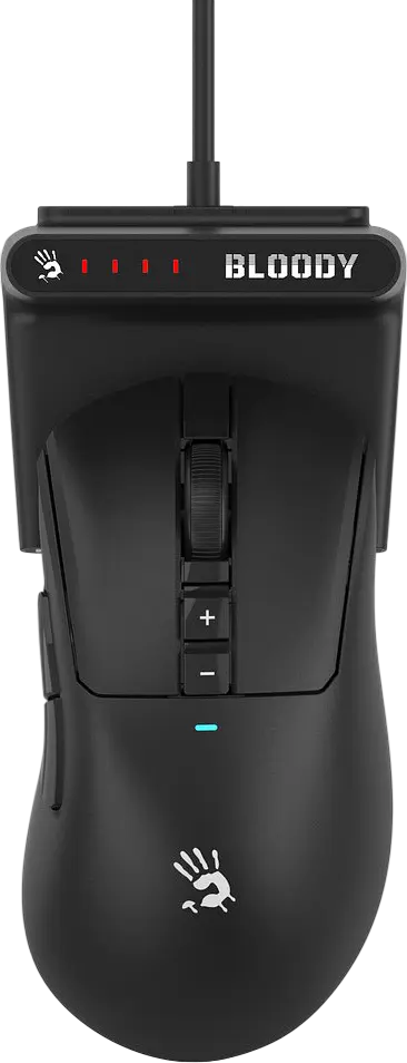 Миша бездротова A4Tech Bloody R73 Ultra Duo Black - фото 2