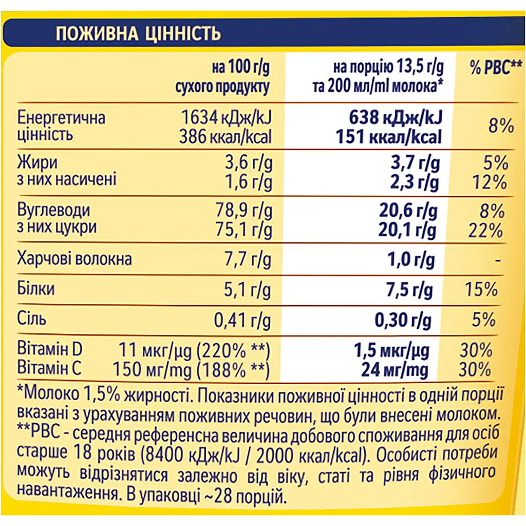 Какао-напій Nesquik Швидкорозчинний 380 г - фото 4