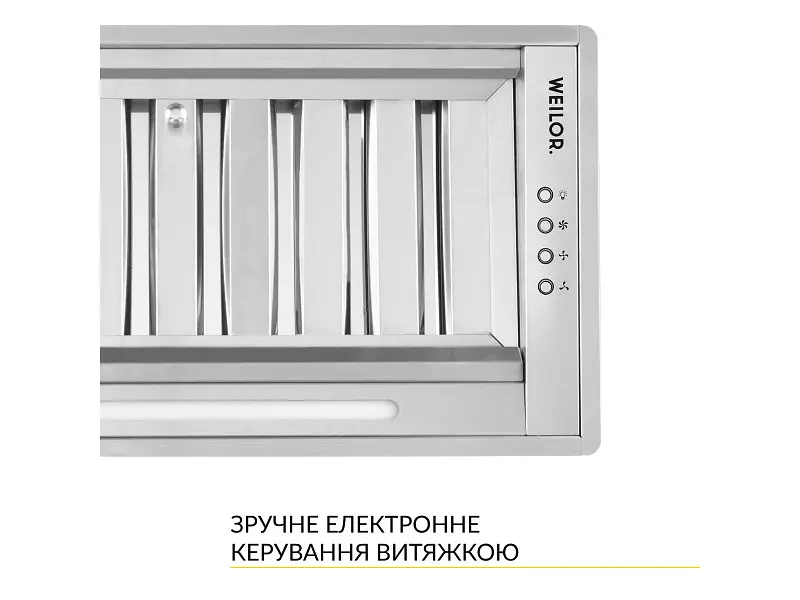 Витяжка WEILOR PPE 5265 SS 1250 LED Strip - фото 7