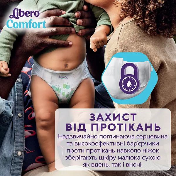 Подгузники Libero Comfort 6 (13-20 кг), 140 шт. (2 уп. по 70 шт.) - фото 5