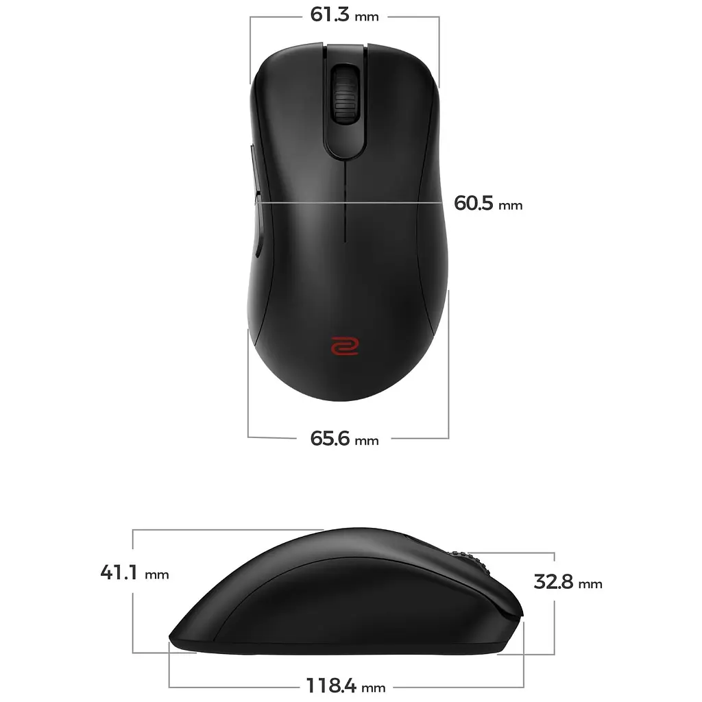 Миша Zowie EC3-DW Black (9H.N4WBE.A2E) - фото 7