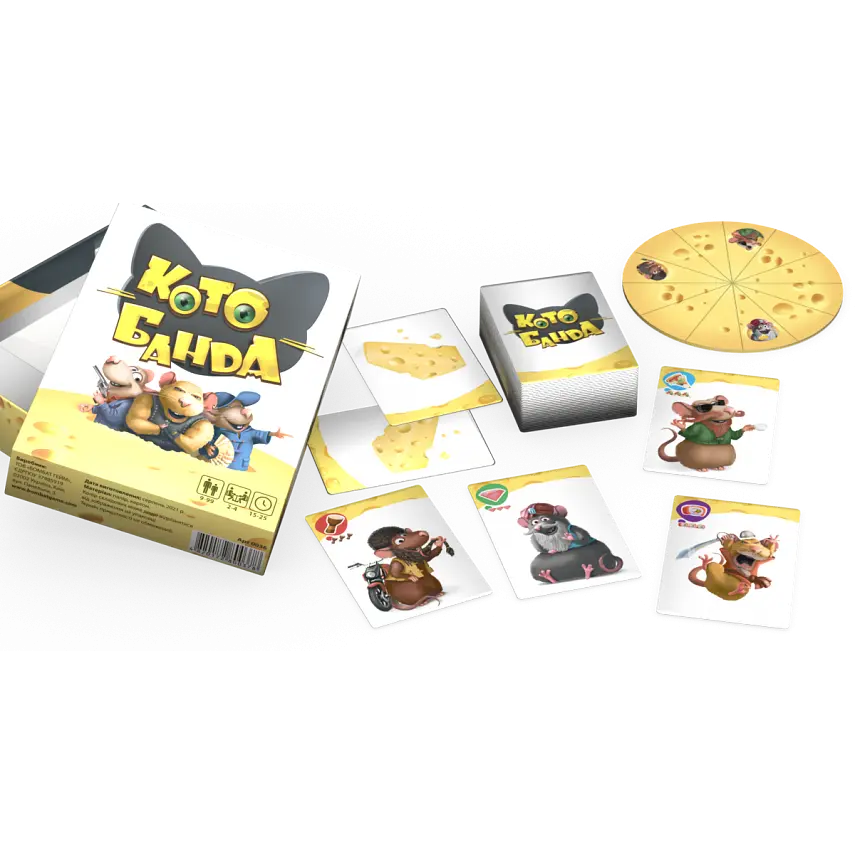 Карткова настільна гра Bombat Game 800378 КотоБанда - фото 2