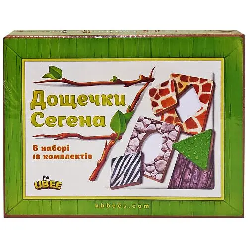 Розвиваючий набір "Дошки Сегена: з візерунками"