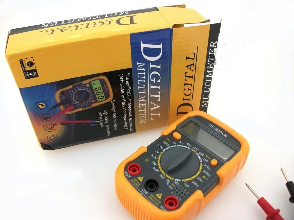 Тестер цифровий мультиметр DT-830 LN - фото 2