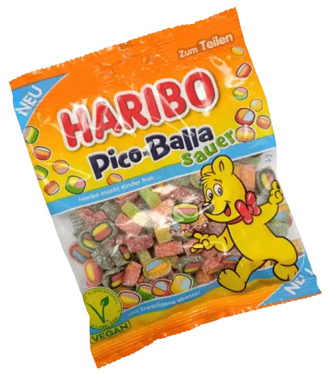 Жувальні цукерки Haribo Pico Balla Sour 160г - фото 2