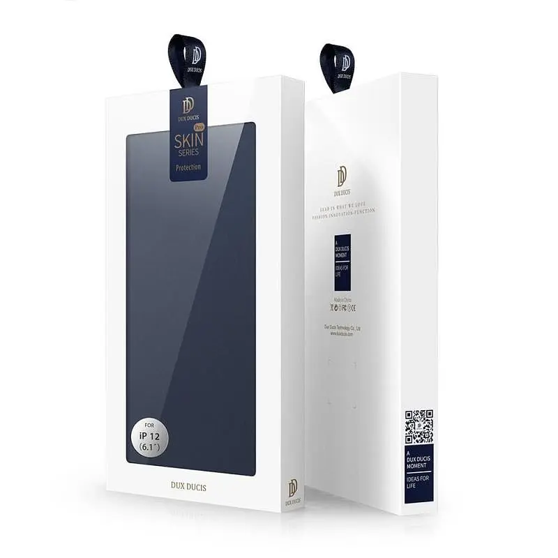 Чохол-книжка Dux Ducis з кишенею для візиток для Apple iPhone 14 / 13 (6.1) Синій - фото 6