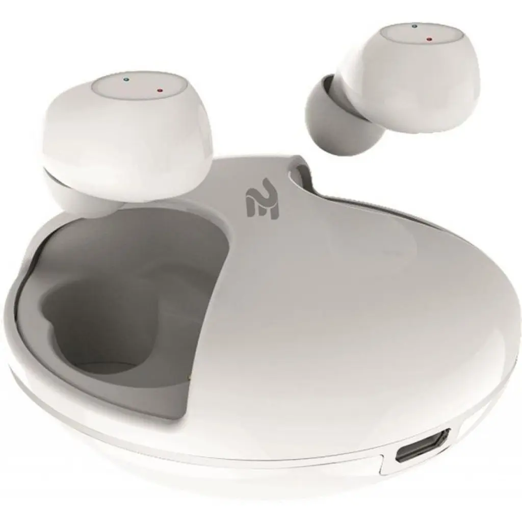Навушники 2E RainDrops Light True Wireless White - фото 2