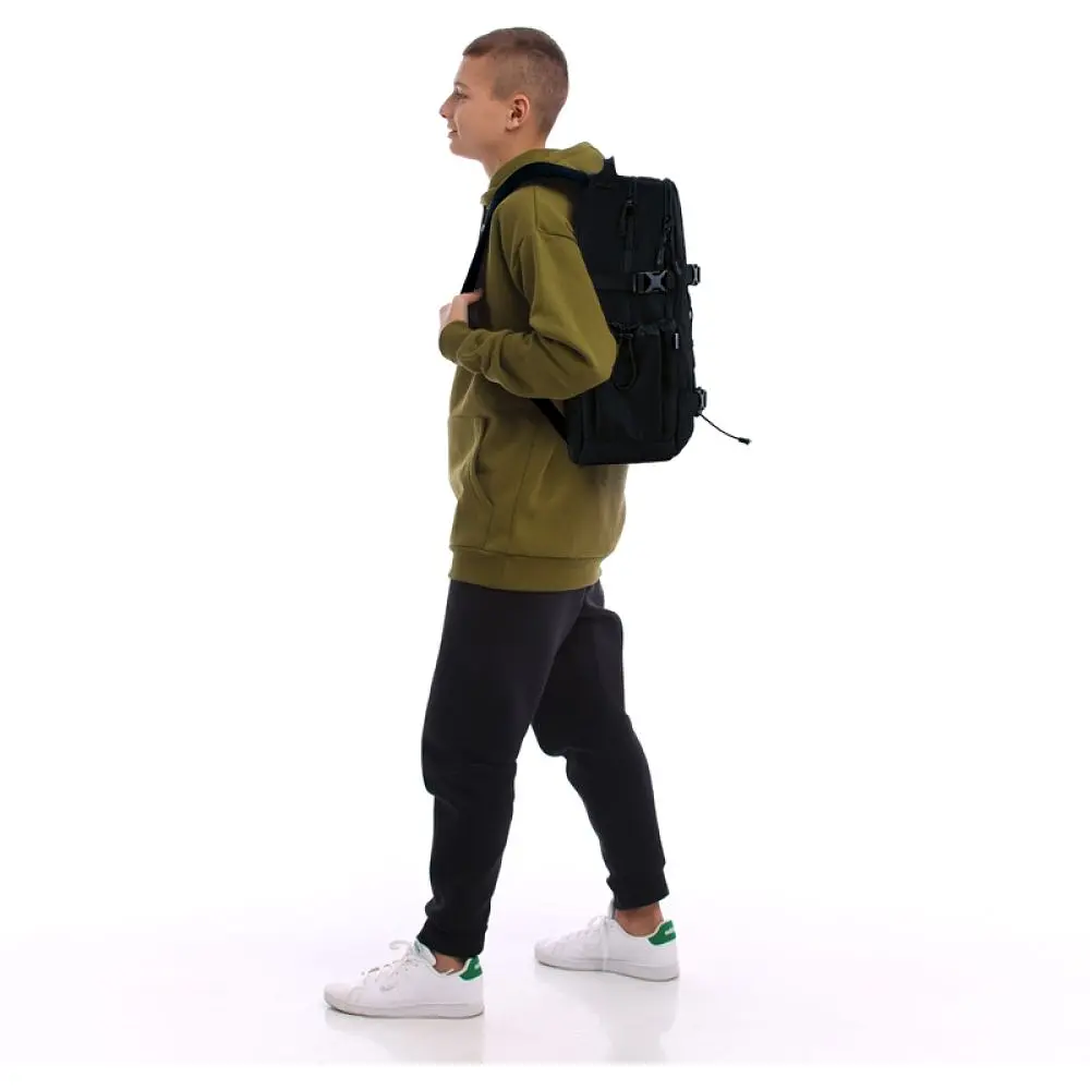 Рюкзак GoPack Education Teens 186 чорний (GO25-186L-1) - фото 16