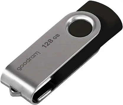 USB Flash накопичувач Goodram 128GB UTS2 Twister USB 2.0 black (UTS2-1280K0R11) - фото 2