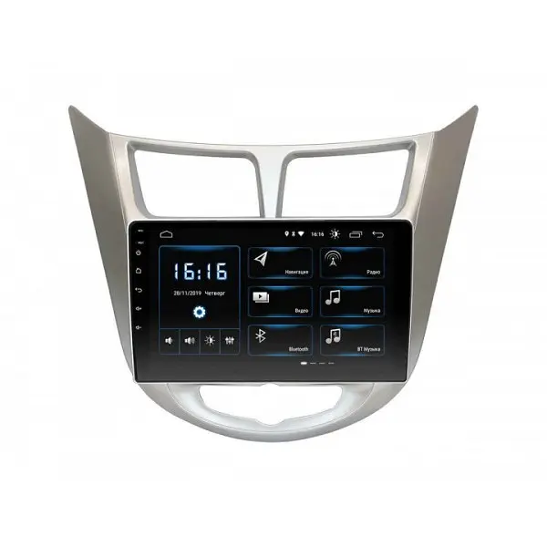 Штатна автомагнітола XPRO Hyundai Accent 2010-2016 (9") Android 10.1 4/32 біла (MER-14097_5463) - фото 5