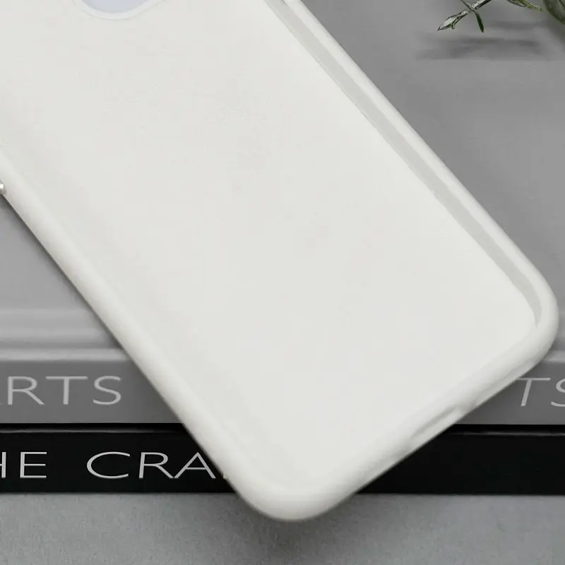 Чохол TPU+Glass Sapphire Midnight with MagSafe для Apple iPhone 12 (6.1) Білий / White - фото 2