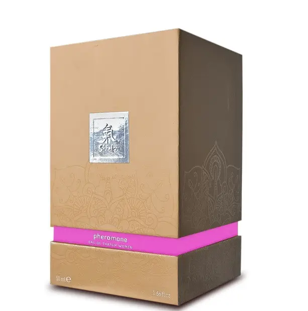 Духи с феромонами женские Shiatsu Pheromone Fragrance women pink 50 ml - фото 4