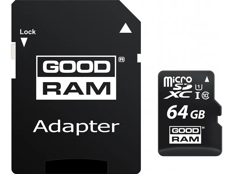 Карта пам'яті GOODRAM microSDXC class 10 UHS-I + SD Adapter 64 GB (M1AA-0640R12) - фото 4