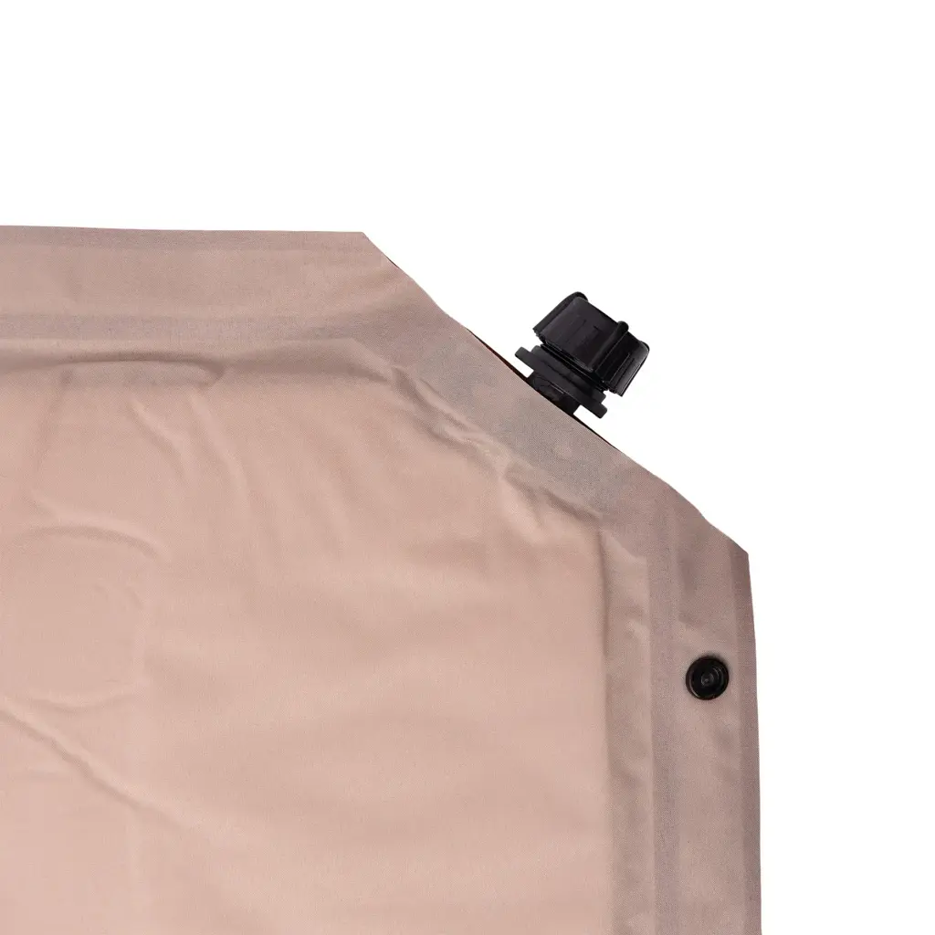 Надувной матрас автоматический 190х65х3 см с подушкой, бежевый LUGI LU-026 - фото 4