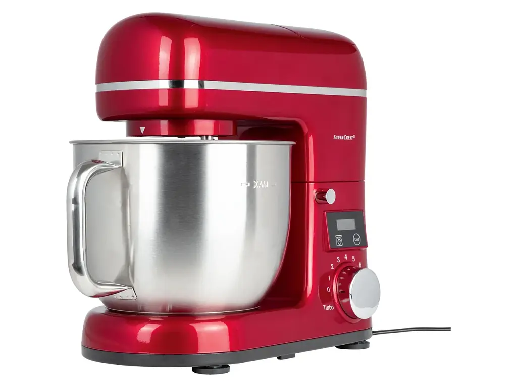 Кухонний комбайн-тестоміс 2 у 1 Silver Crest SKMW 900 A1 red 5,0 л - фото 3