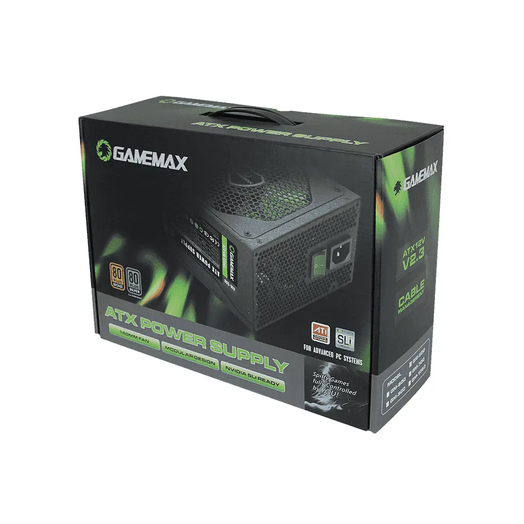 Блок живлення Gamemax GM-500 80+ APFC Black - фото 6