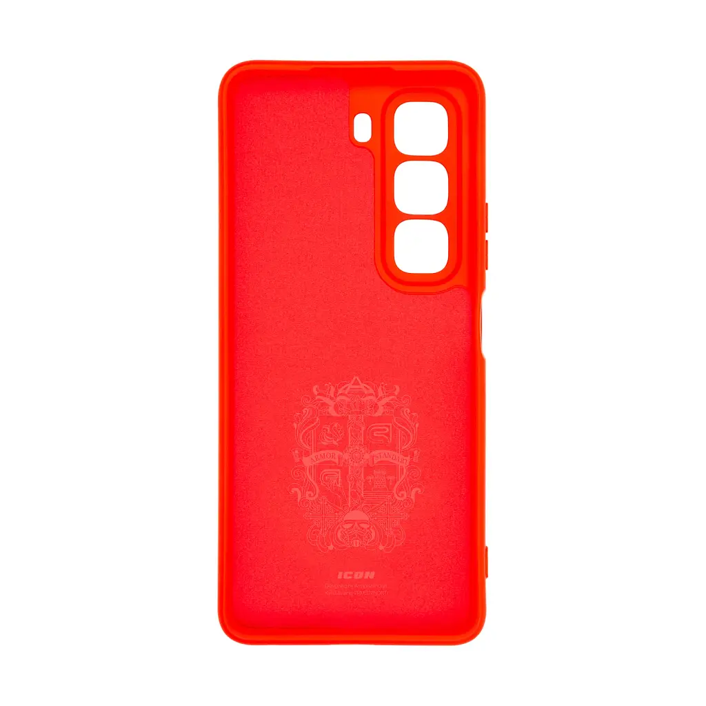 Чохол ArmorStandart ICON для Infinix Hot 50 4G Camera cover Red - фото 2