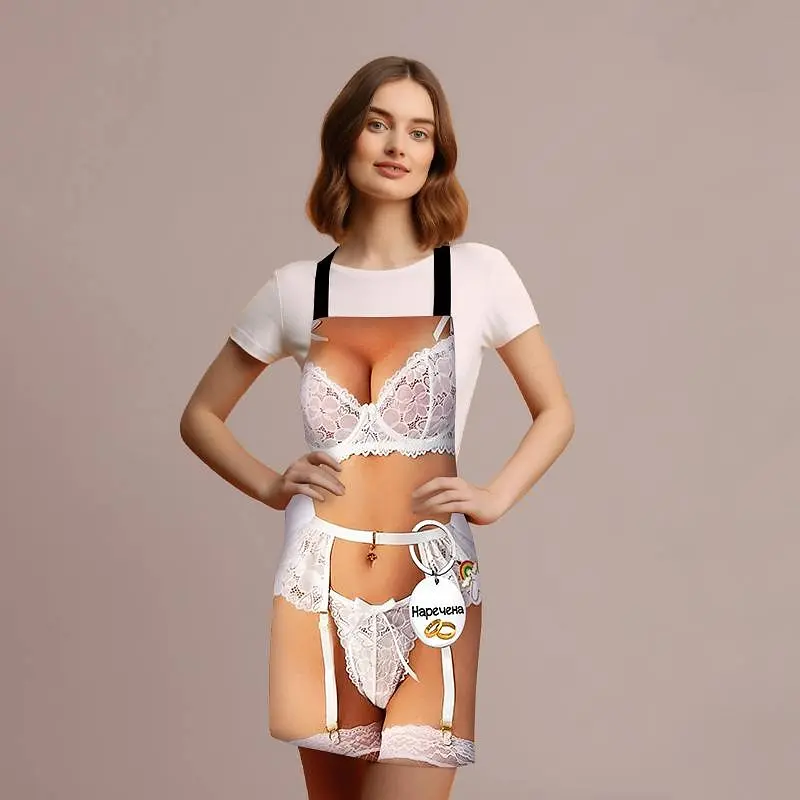 Фартух 3D Невеста 3789 16529 80х60х24 см - фото 2