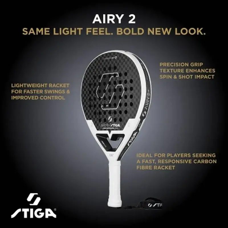 Ракетка для падел тенісу Stiga Racket AIRY 2 (2204-1311-01) (932054) - фото 7