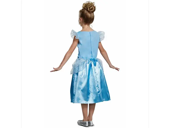 Карнавальний костюм сукня Попелюшки Disguise Disney Princess Cinderella Classic XS 3–4 роки блакитний (SKU-293) - фото 3
