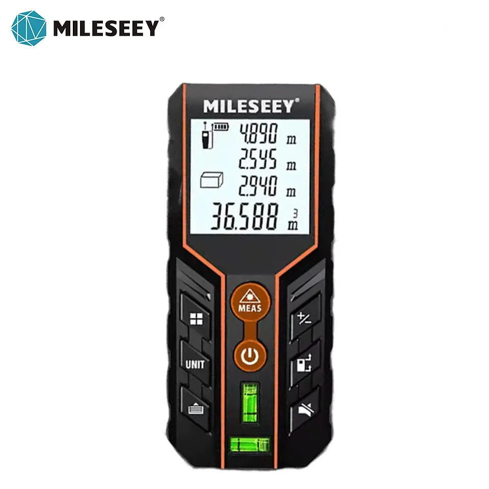 Лазерний далекомір Mileseey D2 40 м, лазерна рулетка