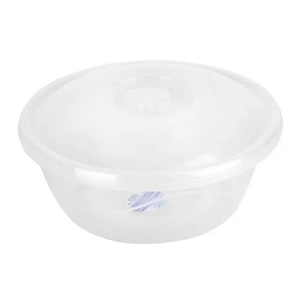 Миска с крышкой Violet House Transparent, 4,5 л (0179 Transparent круглая с/к 4.5 л.) - фото 1