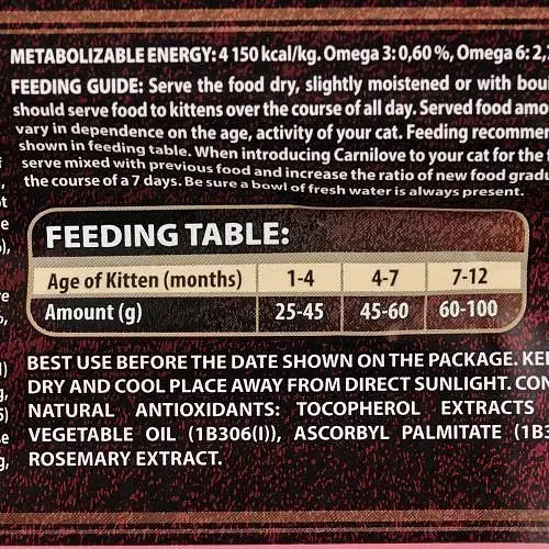 Сухий корм Carnilove Cat Salmon & Turkey для кошенят лосось та індичка 2 кг - фото 5