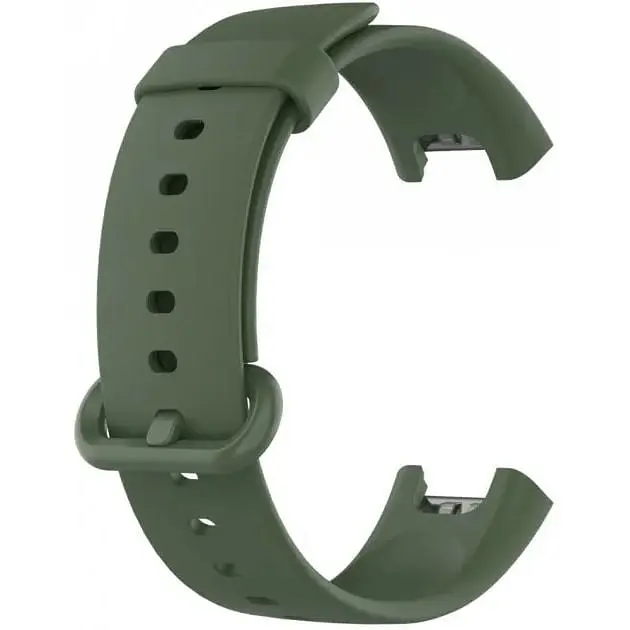 Силіконовий ремінець BeCover для Xiaomi Mi Watch Lite / Redmi Watch 2 / Redmi Watch 2 Lite Dark Green (707645) - фото 3
