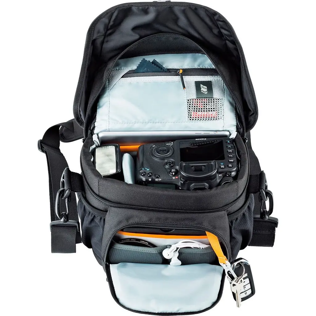 Сумка для фотоапарата Lowepro Nova 160 AW II Black (LP37119-PWW) [135679] - фото 8