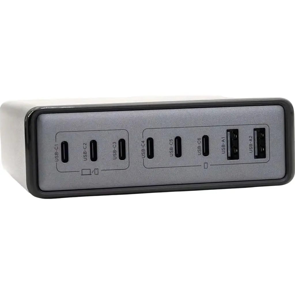 Сетевое зарядное устройство Ugreen X766 8-Port Gan Desktop Fast Charger (55324) [158927] - фото 2