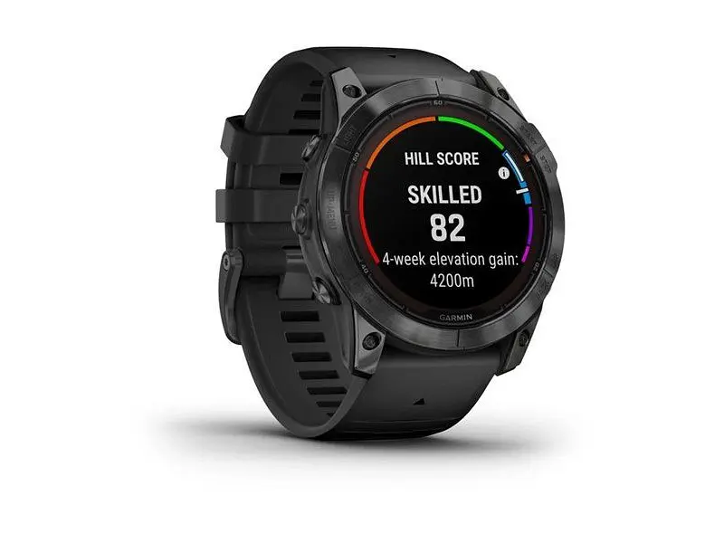 Смарт-годинник Garmin Fenix 7X Pro Solar Slate Gray w. Black Band (010-02778-00/01) - фото 2