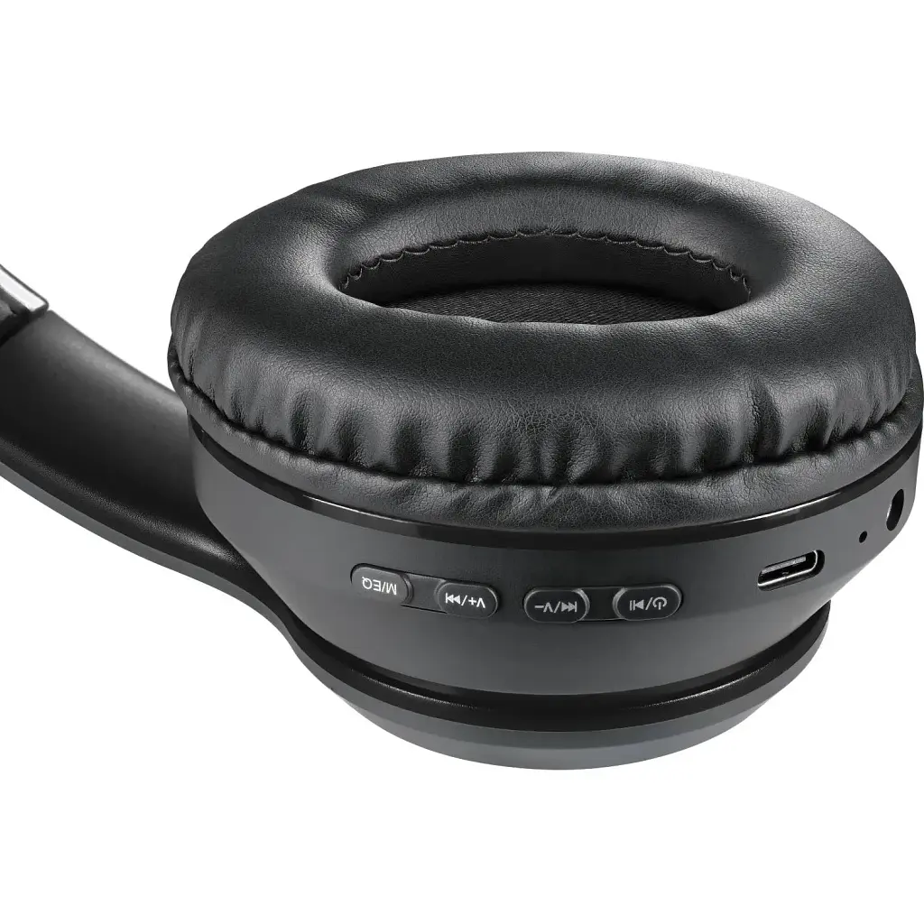 Наушники с микрофоном Defender FreeMotion B571 Bluetooth гибкий микрофон LED черные - фото 7