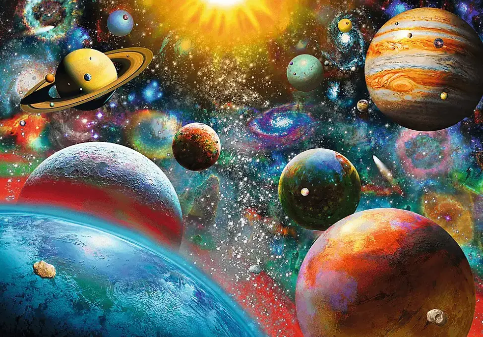 Пазл Адриан Честерман: Космос - 1000 элементов Trefl 10624 - фото 2