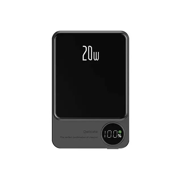 Портативная батарея iSpace Q9 MagSafe Battery 20W 10000mAh Space Gray - фото 2