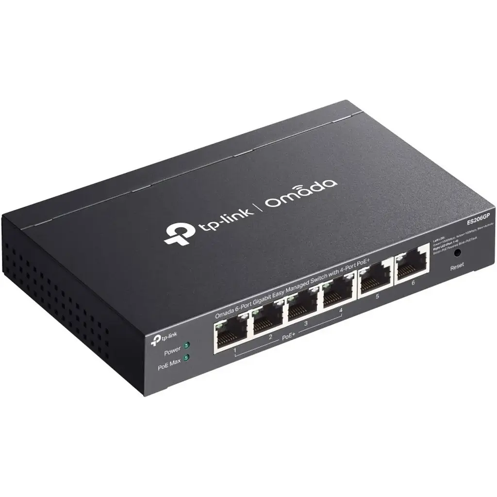 Комутатор TP-Link Omada ES206GP [148452] - фото 3